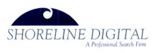 SHORELINE DIGITAL A PROFESSIONAL SEARCH FIRM logo