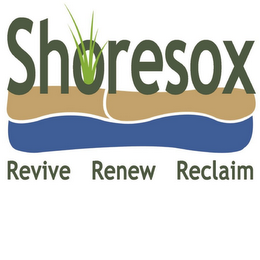 SHORESOX REVIVE RENEW RECLAIM logo