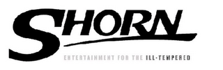 SHORN ENTERTAINMENT FOR THE ILL-TEMPERED logo