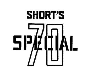 SHORT'S SPECIAL 70 logo