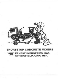SHORTSTOP CONCRETE MIXERS ERNEST INDUSTRIES, INC. SPRINGFIELD, OHIO USA logo