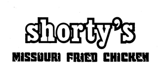 SHORTY'S MISSOURI FRIED CHICKEN logo