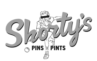 SHORTY'S PINS X PINTS logo