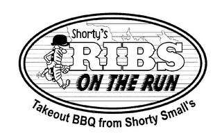 SHORTY'S RIBS ON THE RUN TAKEOUT BBQ FROM SHORTY SMALL'S logo
