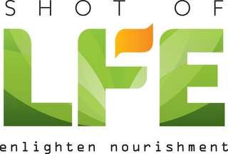 SHOT OF LFE ENLIGHTEN NOURISHMENT logo