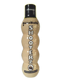 SHOTGLASS INCLUDED READY-TO-SHOOT BUZZBALLZ SHOOTERZ CHOCOLATE CARAMEL CAKE logo