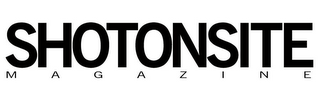 SHOTONSITE MAGAZINE logo