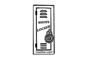 SHOTS LOCKER "CREATIVE CARD" logo