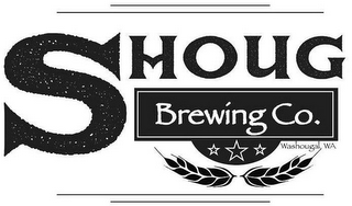 SHOUG BREWING CO. WASHOUGAL, WA logo