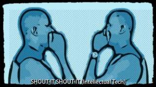 SHOUT IT SHOUT IT INTELLECTUAL TECH logo
