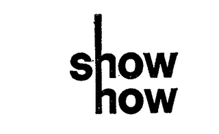 SHOW HOW logo