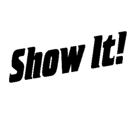 SHOW IT! logo