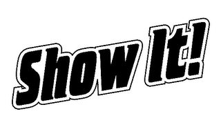 SHOW IT! logo