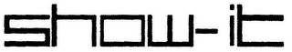 SHOW-IT logo