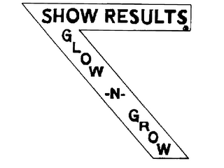 SHOW RESULTS GLOW-N-GROW logo