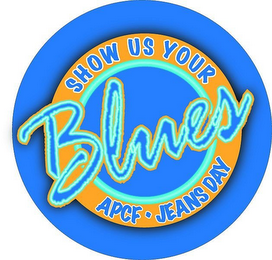 SHOW US YOUR BLUES APCF JEANS DAY logo