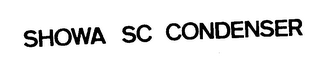 SHOWA SC CONDENSER logo