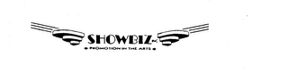 SHOWBIZ INC. PROMOTION IN THE ARTS logo