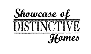 SHOWCASE OF DISTINCTIVE HOMES logo