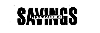 SHOWCASE OF SAVINGS logo