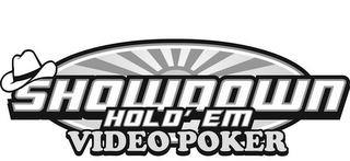 SHOWDOWN HOLD'EM VIDEO POKER logo