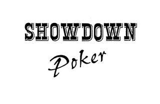 SHOWDOWN POKER logo
