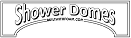 SHOWER DOMES BUILTWITHFOAM.COM logo