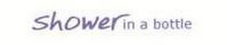 SHOWER IN A BOTTLE logo