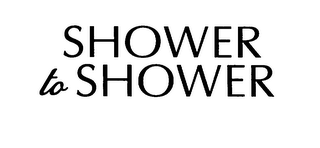 SHOWER TO SHOWER logo