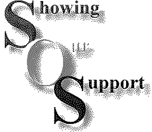 SHOWING OUR SUPPORT logo