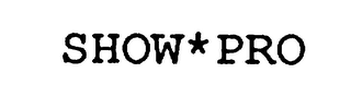 SHOW*PRO logo