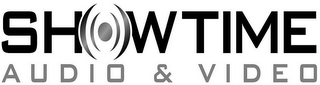 SHOWTIME AUDIO & VIDEO logo