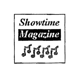SHOWTIME MAGAZINE logo