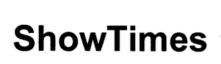 SHOWTIMES logo