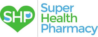 SHP SUPER HEALTH PHARMACY logo