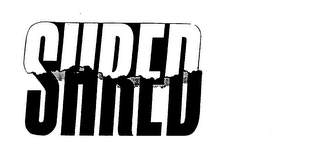 SHRED logo