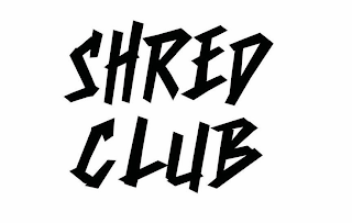 SHRED CLUB logo