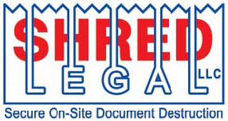 SHRED LEGAL logo