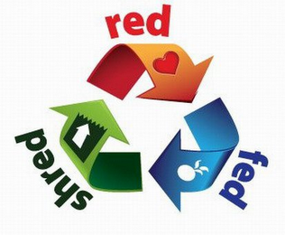 SHRED RED FED logo