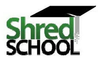 SHRED SCHOOL logo