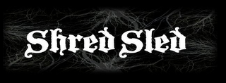 SHRED SLED logo