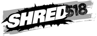 SHRED518 logo
