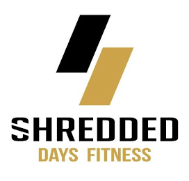 SHREDDED DAYS FITNESS logo