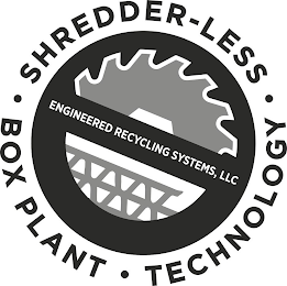 SHREDDER-LESS BOX PLANT TECHNOLOGY ENGINEERED RECYCLING SYSTEMS, LLC logo