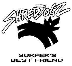 SHREDDOGZ SURFER'S BEST FRIEND logo