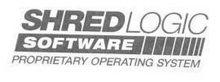 SHREDLOGIC SOFTWARE PROPRIETARY OPERATING SYSTEM logo