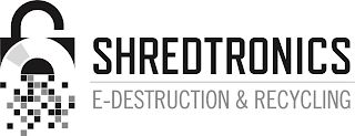 SHREDTRONICS E-DESTRUCTION & RECYCLING logo