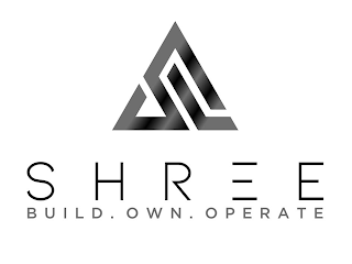 SHREE BUILD. OWN. OPERATE logo