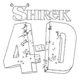 SHREK 4-D logo
