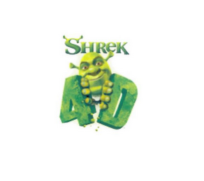 SHREK 4 D logo